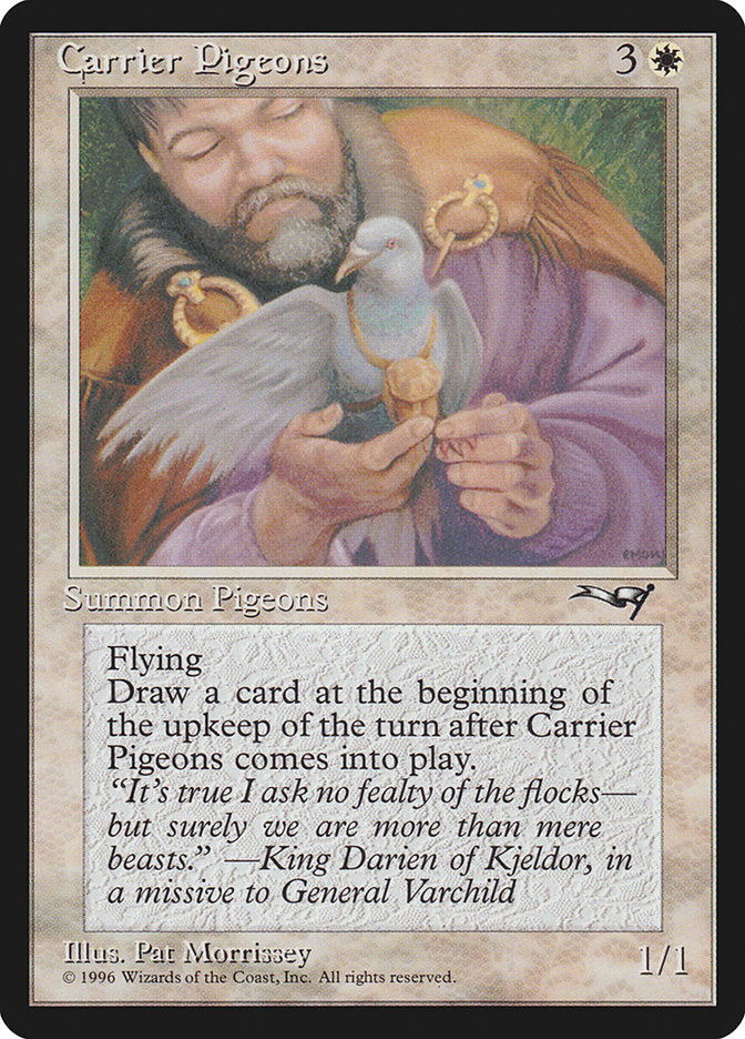 Carrier Pigeons (Holding Pigeon) [Alliances] | Dragon's Lair Comics and Fantasy Houston TX