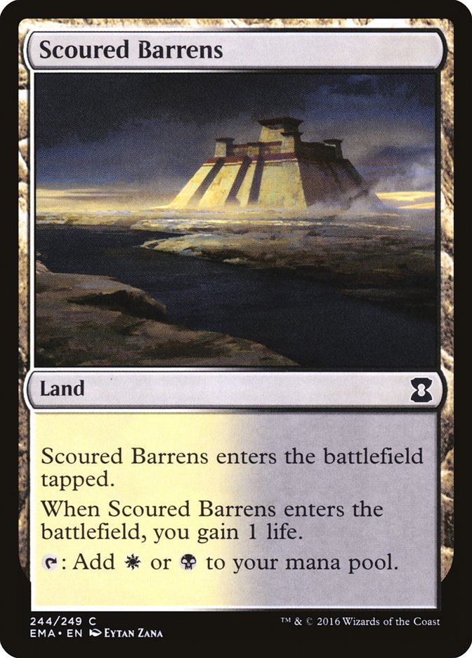 Scoured Barrens [Eternal Masters] | Dragon's Lair Comics and Fantasy Houston TX