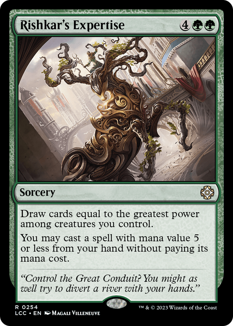 Rishkar's Expertise [The Lost Caverns of Ixalan Commander] | Dragon's Lair Comics and Fantasy Houston TX
