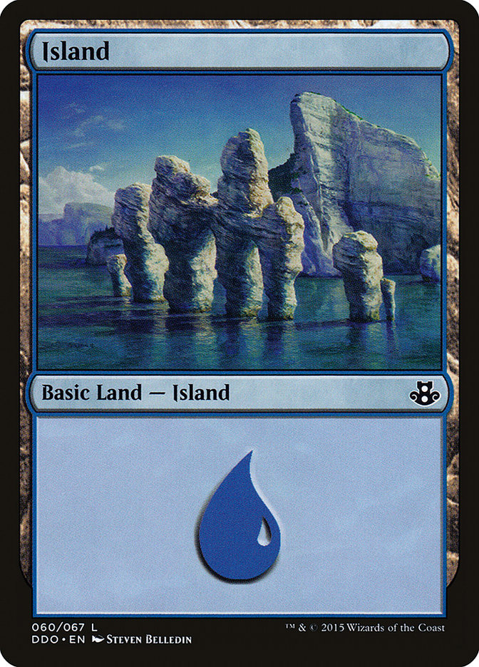 Island (60) [Duel Decks: Elspeth vs. Kiora] | Dragon's Lair Comics and Fantasy Houston TX