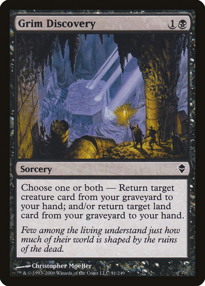 Grim Discovery [Zendikar] | Dragon's Lair Comics and Fantasy Houston TX