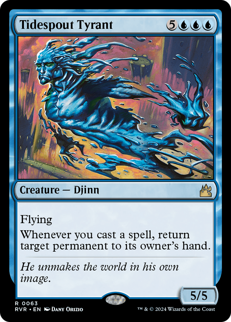 Tidespout Tyrant [Ravnica Remastered] | Dragon's Lair Comics and Fantasy Houston TX
