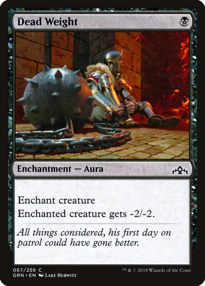 Dead Weight [Guilds of Ravnica] | Dragon's Lair Comics and Fantasy Houston TX