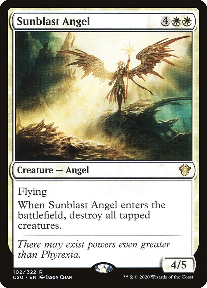 Sunblast Angel [Commander 2020] | Dragon's Lair Comics and Fantasy Houston TX