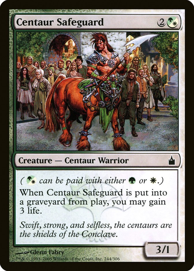 Centaur Safeguard [Ravnica: City of Guilds] | Dragon's Lair Comics and Fantasy Houston TX