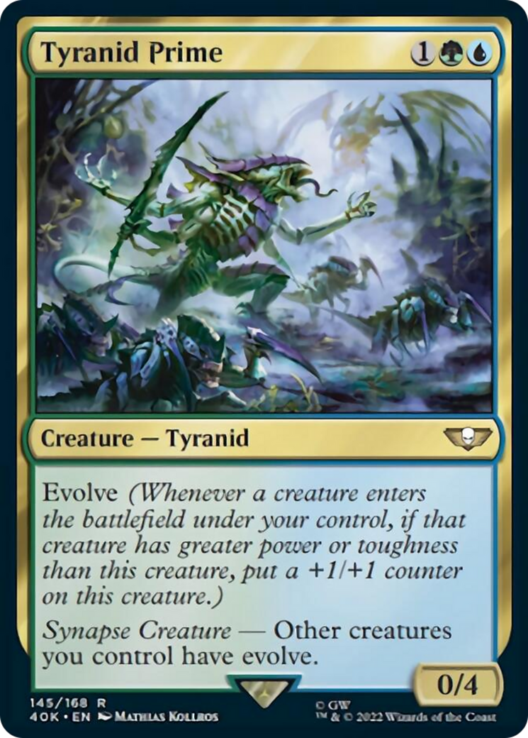 Tyranid Prime (Surge Foil) [Warhammer 40,000] | Dragon's Lair Comics and Fantasy Houston TX