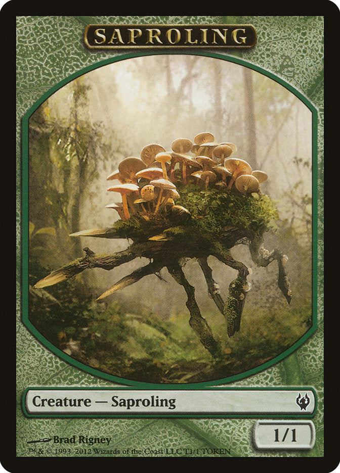 Saproling Token [Duel Decks: Izzet vs. Golgari Tokens] | Dragon's Lair Comics and Fantasy Houston TX