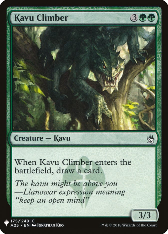 Kavu Climber [Mystery Booster] | Dragon's Lair Comics and Fantasy Houston TX