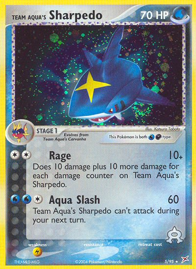 Team Aqua's Sharpedo (5/95) [EX: Team Magma vs Team Aqua] | Dragon's Lair Comics and Fantasy Houston TX