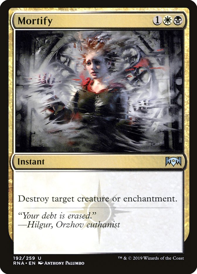 Mortify [Ravnica Allegiance] | Dragon's Lair Comics and Fantasy Houston TX