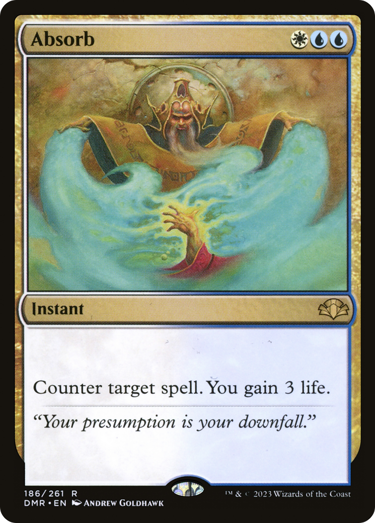 Absorb [Dominaria Remastered] | Dragon's Lair Comics and Fantasy Houston TX