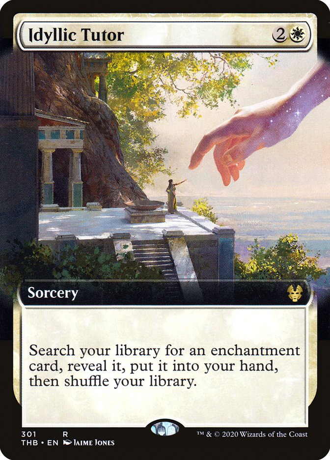 Idyllic Tutor (Extended Art) [Theros Beyond Death] | Dragon's Lair Comics and Fantasy Houston TX