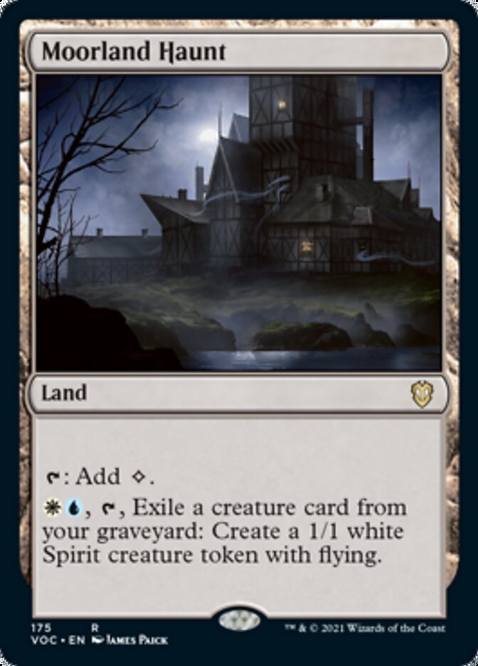 Moorland Haunt [Innistrad: Crimson Vow Commander] | Dragon's Lair Comics and Fantasy Houston TX