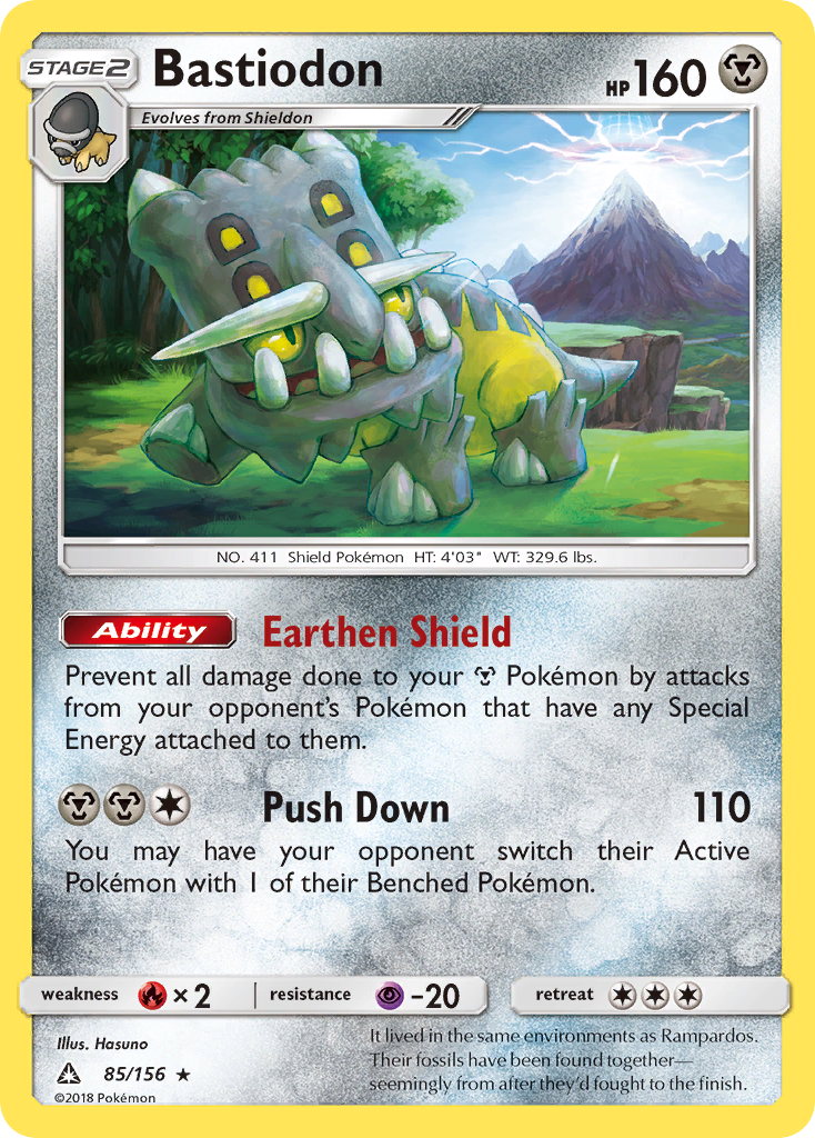 Bastiodon (85/156) [Sun & Moon: Ultra Prism] | Dragon's Lair Comics and Fantasy Houston TX