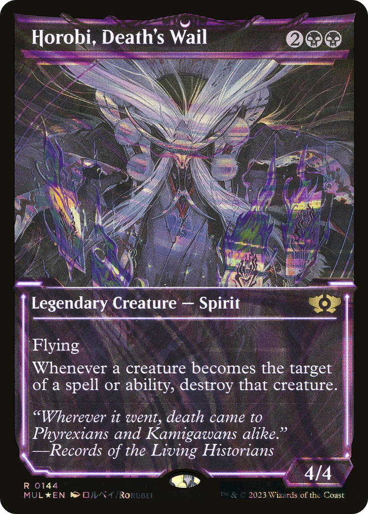 Horobi, Death's Wail (Halo Foil) [Multiverse Legends] | Dragon's Lair Comics and Fantasy Houston TX