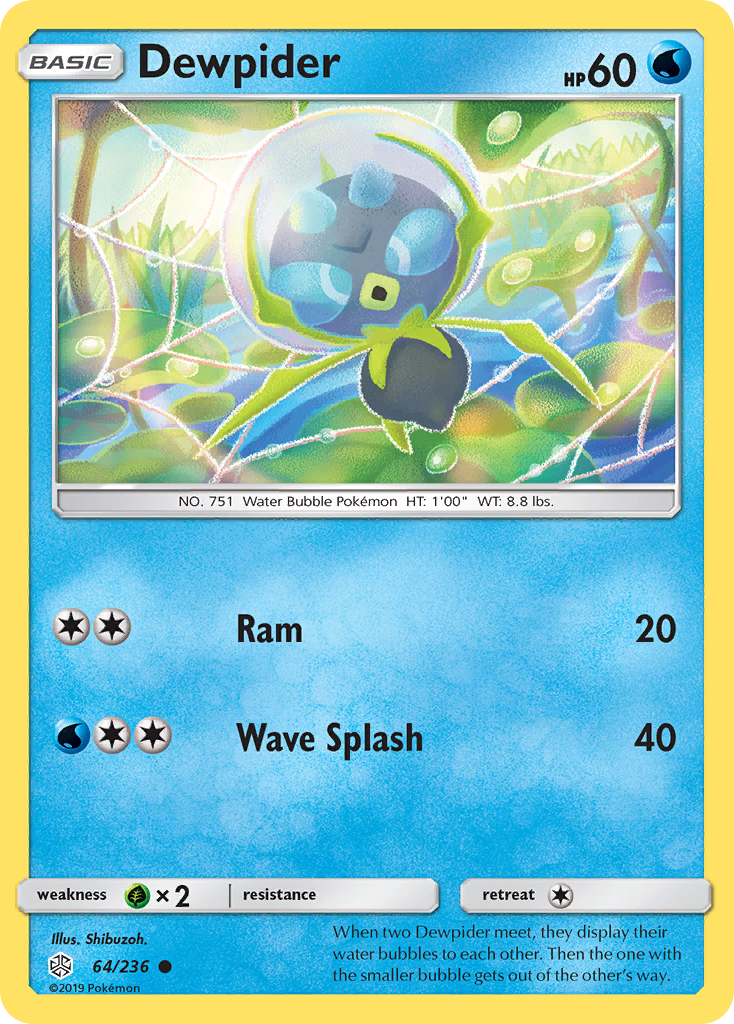 Dewpider (64/236) [Sun & Moon: Cosmic Eclipse] | Dragon's Lair Comics and Fantasy Houston TX