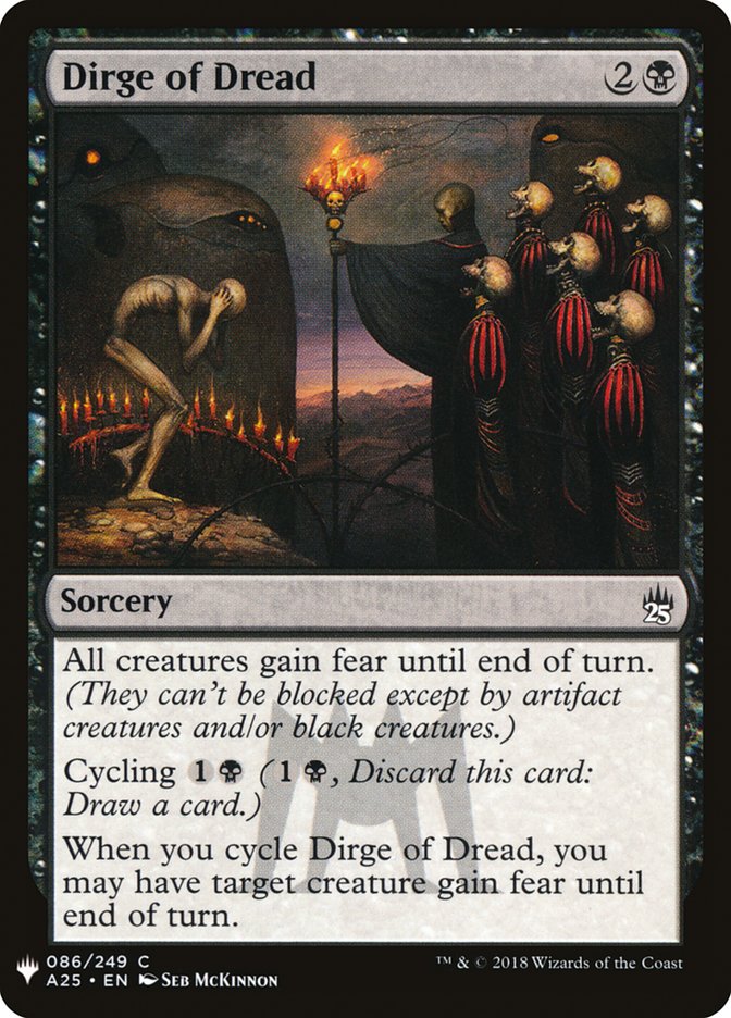 Dirge of Dread [Mystery Booster] | Dragon's Lair Comics and Fantasy Houston TX