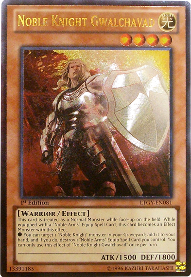 Noble Knight Gwalchavad [LTGY-EN081] Ultimate Rare | Dragon's Lair Comics and Fantasy Houston TX