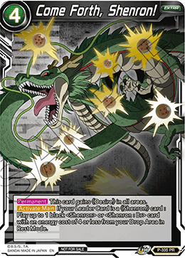 Come Forth, Shenron! (P-335) [Tournament Promotion Cards] | Dragon's Lair Comics and Fantasy Houston TX