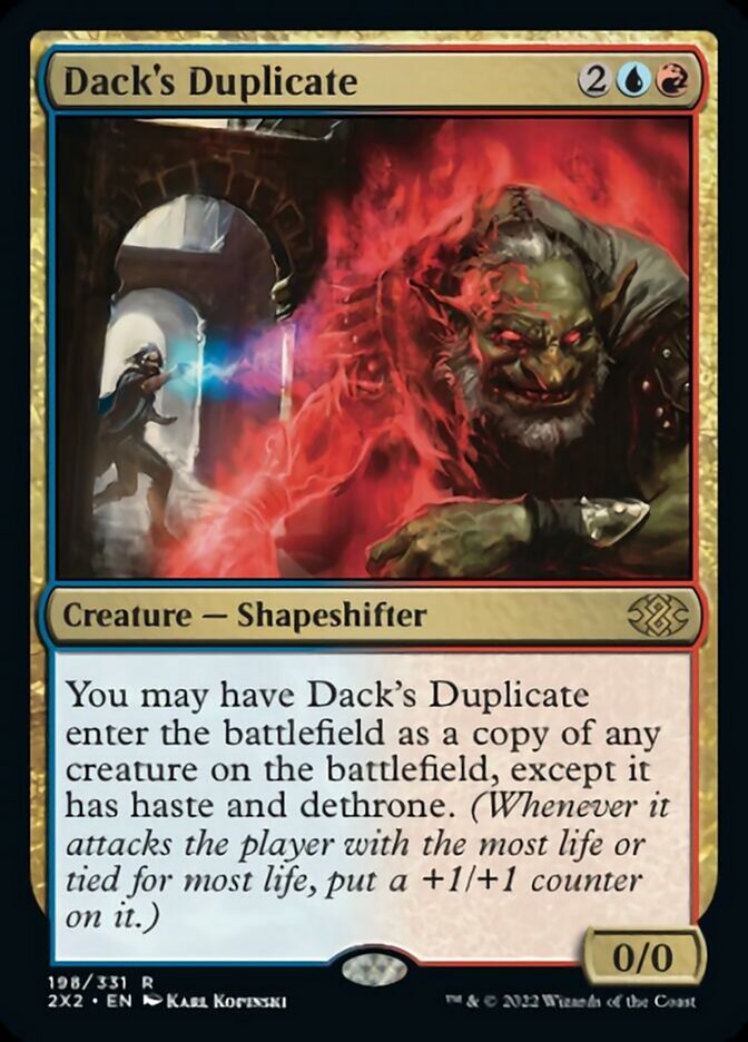 Dack's Duplicate [Double Masters 2022] | Dragon's Lair Comics and Fantasy Houston TX