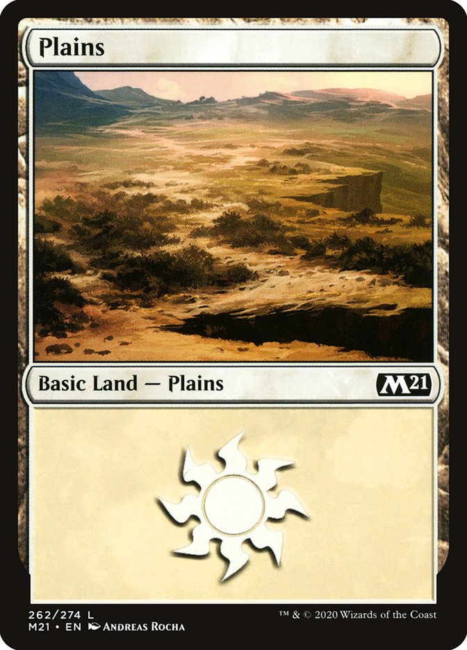 Plains (262) [Core Set 2021] | Dragon's Lair Comics and Fantasy Houston TX