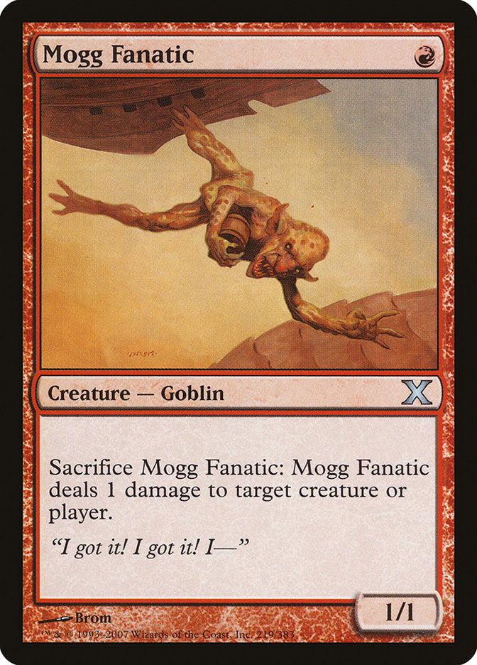 Mogg Fanatic [Tenth Edition] | Dragon's Lair Comics and Fantasy Houston TX