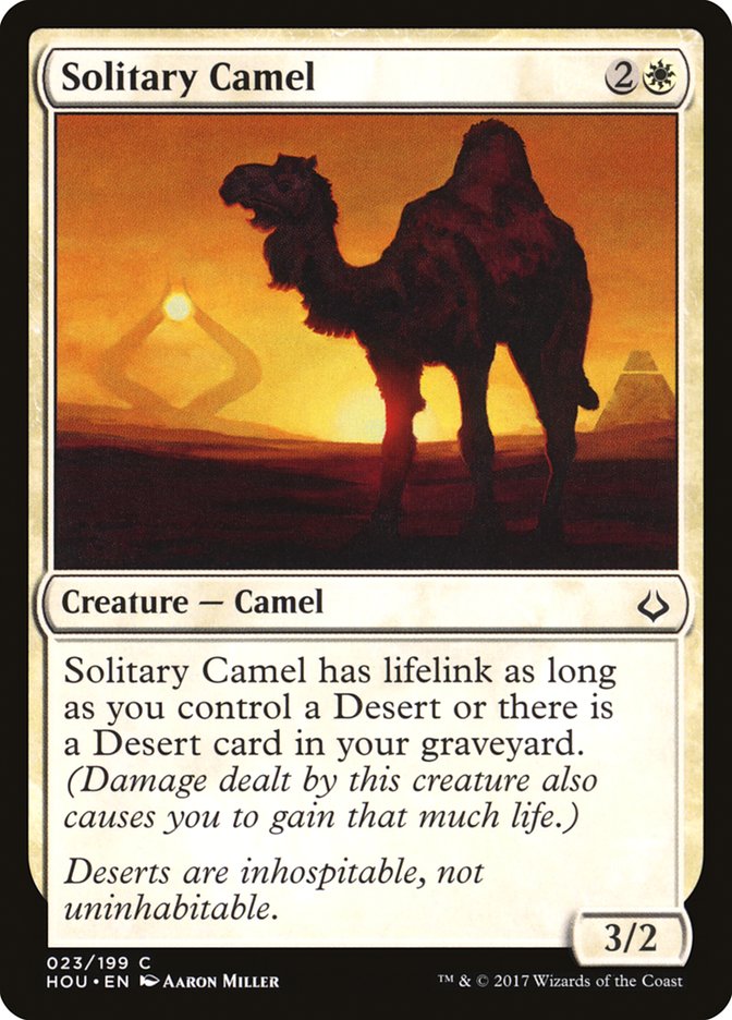 Solitary Camel [Hour of Devastation] | Dragon's Lair Comics and Fantasy Houston TX