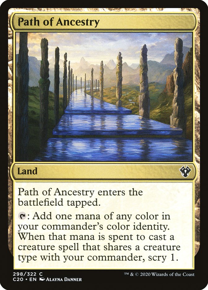 Path of Ancestry [Commander 2020] | Dragon's Lair Comics and Fantasy Houston TX