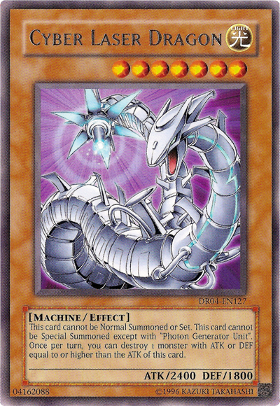 Cyber Laser Dragon [DR04-EN127] Rare | Dragon's Lair Comics and Fantasy Houston TX