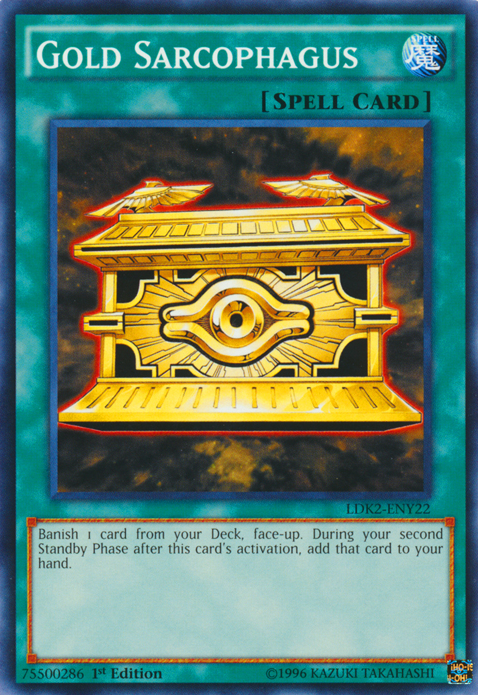 Gold Sarcophagus [LDK2-ENY22] Common | Dragon's Lair Comics and Fantasy Houston TX