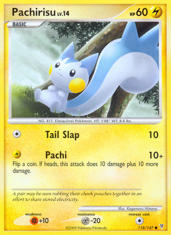 Pachirisu (118/147) [Platinum: Supreme Victors] | Dragon's Lair Comics and Fantasy Houston TX