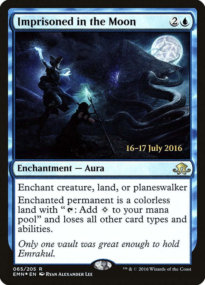 Imprisoned in the Moon [Eldritch Moon Prerelease Promos] | Dragon's Lair Comics and Fantasy Houston TX