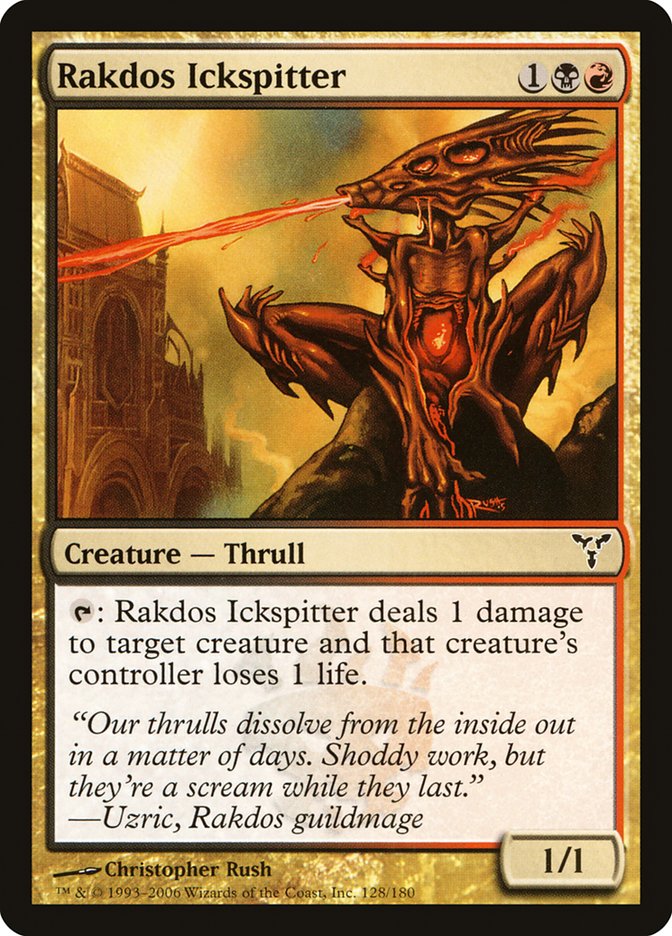 Rakdos Ickspitter [Dissension] | Dragon's Lair Comics and Fantasy Houston TX