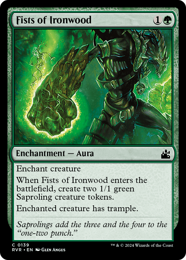 Fists of Ironwood [Ravnica Remastered] | Dragon's Lair Comics and Fantasy Houston TX