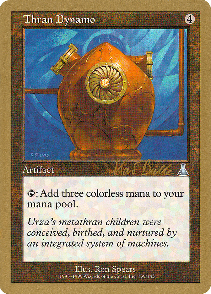 Thran Dynamo (Kai Budde) [World Championship Decks 1999] | Dragon's Lair Comics and Fantasy Houston TX