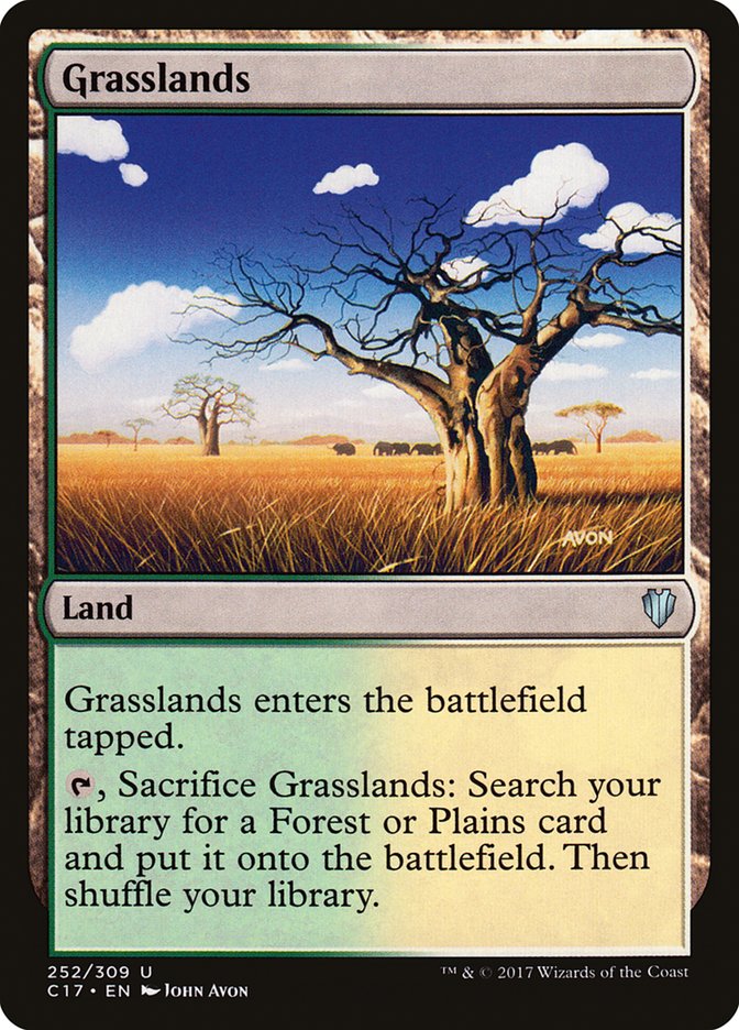 Grasslands [Commander 2017] | Dragon's Lair Comics and Fantasy Houston TX