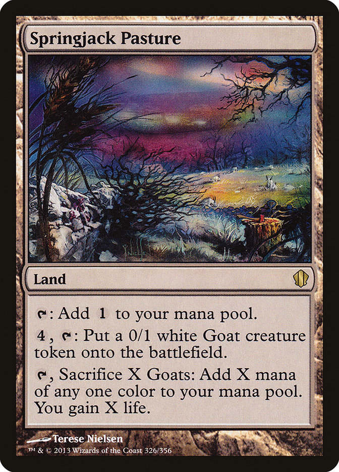 Springjack Pasture [Commander 2013] | Dragon's Lair Comics and Fantasy Houston TX