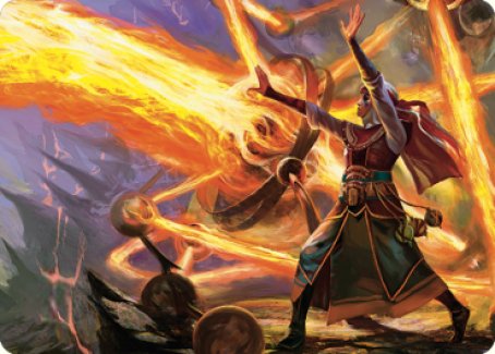 Ghitu Amplifier Art Card [Dominaria United Art Series] | Dragon's Lair Comics and Fantasy Houston TX