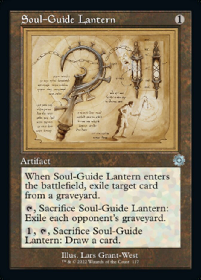 Soul-Guide Lantern (Retro Schematic) [The Brothers' War Retro Artifacts] | Dragon's Lair Comics and Fantasy Houston TX