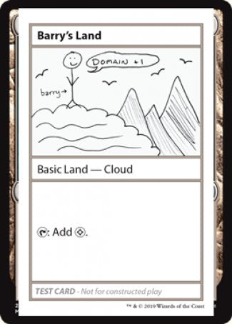 Barry's Land (2021 Edition) [Mystery Booster Playtest Cards] | Dragon's Lair Comics and Fantasy Houston TX