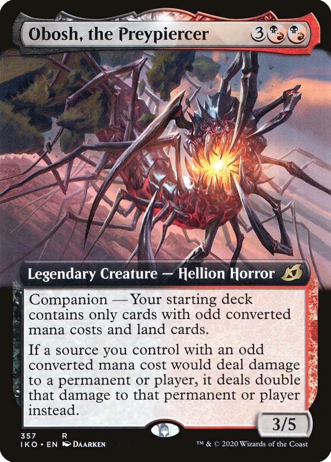 Obosh, the Preypiercer (Extended Art) [Ikoria: Lair of Behemoths] | Dragon's Lair Comics and Fantasy Houston TX