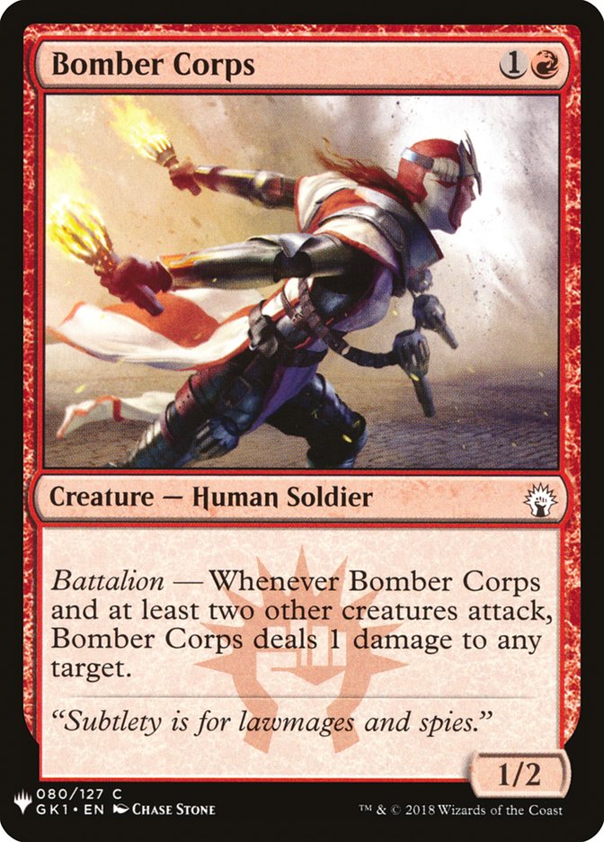 Bomber Corps [Mystery Booster] | Dragon's Lair Comics and Fantasy Houston TX