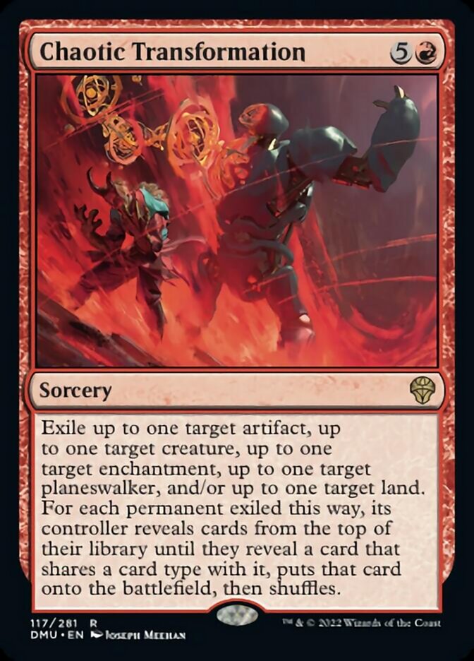 Chaotic Transformation [Dominaria United] | Dragon's Lair Comics and Fantasy Houston TX