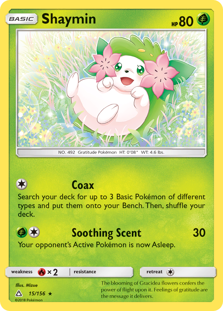 Shaymin (15/156) [Sun & Moon: Ultra Prism] | Dragon's Lair Comics and Fantasy Houston TX
