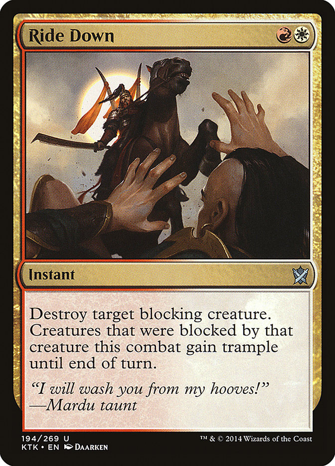 Ride Down [Khans of Tarkir] | Dragon's Lair Comics and Fantasy Houston TX