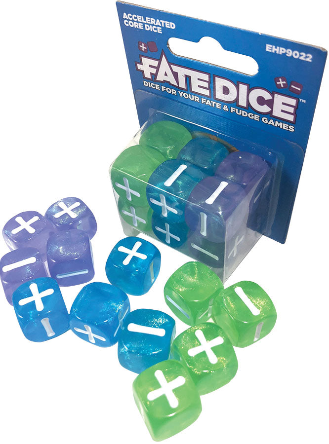 Fate Core RPG: Fate Dice - Accelerated Core (12) | Odin's Place