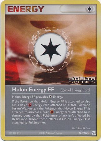Holon Energy FF (104/113) (Stamped) [EX: Delta Species] | Dragon's Lair Comics and Fantasy Houston TX