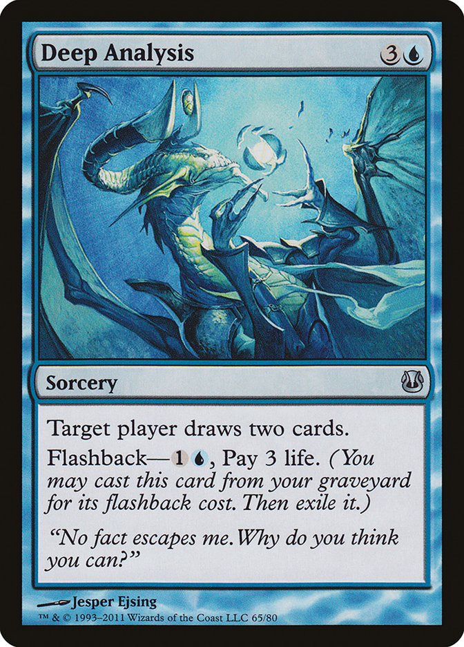 Deep Analysis [Duel Decks: Ajani vs. Nicol Bolas] | Dragon's Lair Comics and Fantasy Houston TX