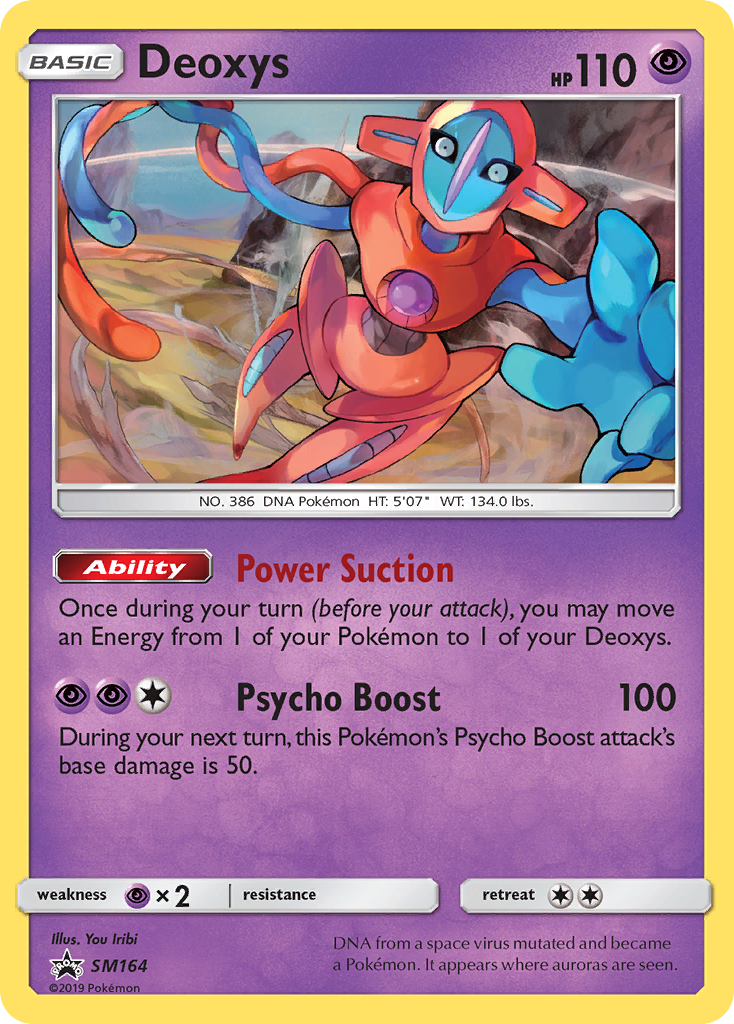 Deoxys (SM164) [Sun & Moon: Black Star Promos] | Dragon's Lair Comics and Fantasy Houston TX