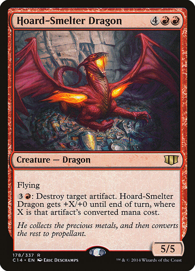Hoard-Smelter Dragon [Commander 2014] | Dragon's Lair Comics and Fantasy Houston TX